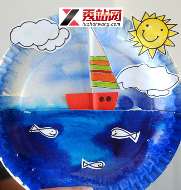 手工做帆船玩具的方法 可以让它在大海上航行 -  www.shouyihuo.com