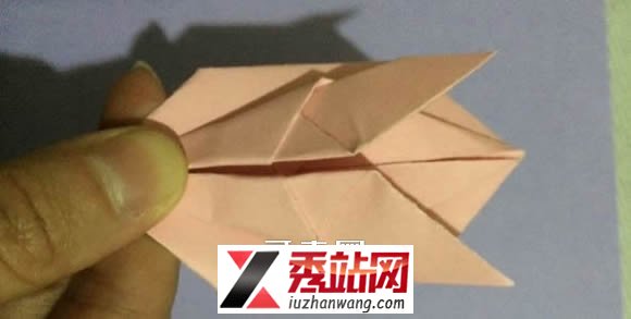 手工折纸兔子的方法图解 -  www.kejidiy.com